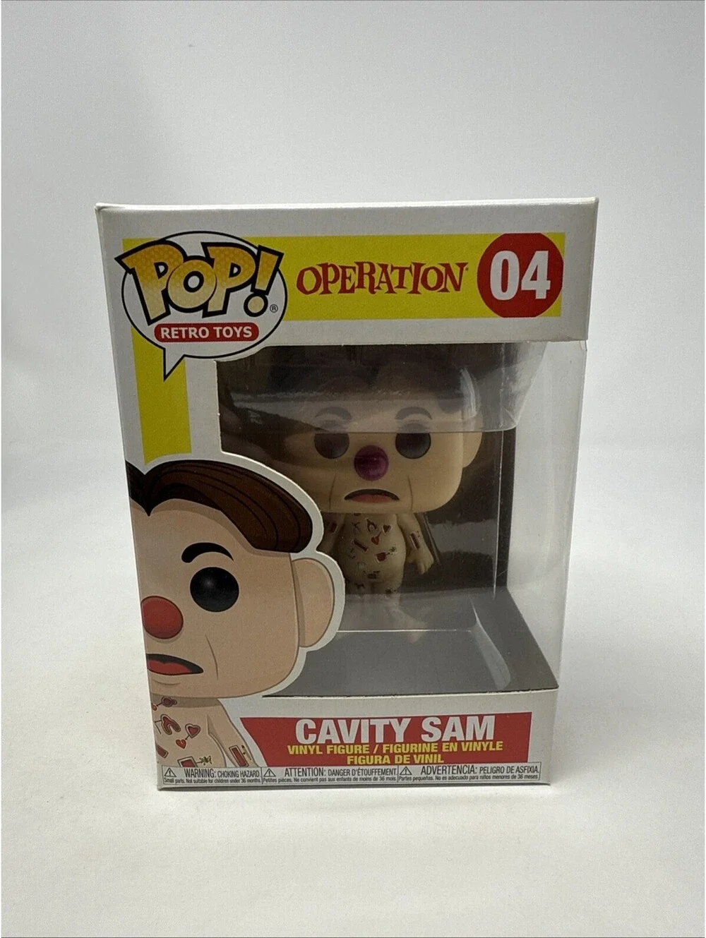 Funko Pop Retro Toys Cavity Sam 04 Operation BOX DAMAGE READ